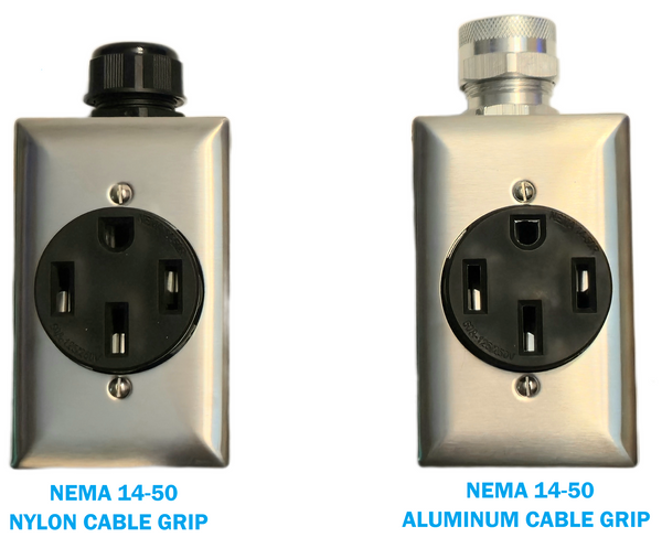 Adapter #22 50amp 14-XX EZ-Pull plug to 14-50 outlet – BSA Electronics