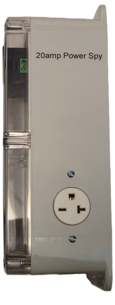 Power Spy™ #15 20A 240v power monitor - NEMA 6-20 to 6-20 outlet