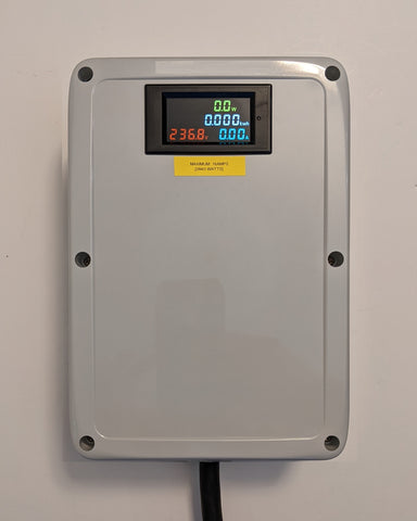 20amp Dryer Buddy® Plus AUTO Customize Your Own, 20A 2-way switcher, 5ft. cable with kWh Meter
