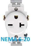 20amp Dryer Buddy® Plus AUTO Customize Your Own, 20A 2-way switcher, 5ft. cable with kWh Meter