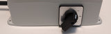 Electric Range Buddy Plus #1 Custom 50A NEMA 14-50 2-way switcher, 3' 14-50 cable to two 14-50 outlets with kWh meter