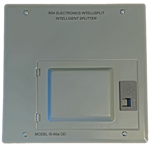 BSA Electronics Intellisplit™ - Intelligent Splitter flush In-wall Indoor version