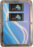 Power Spy™ #6 30A 240v Twin Power Monitor - One NEMA L6-30 to two L6-30 outlets with twin kWh meters