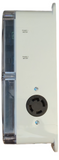 Power Spy™ #4 30A 240v power monitor - NEMA L14-30 to single L14-30 outlet with twin kWh meters