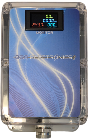 Power Spy™ #15 20A 240v power monitor - NEMA 6-20 to 6-20 outlet with kWh meter