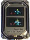Power Spy™ #34 30A 240v OUTDOOR power monitor for Generators – L14-30 plug to L14-30 outlet on 1' tails with twin kWh meters