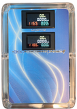 Power Spy™ #4 30A 240v power monitor - NEMA L14-30 to single L14-30 outlet with twin kWh meters