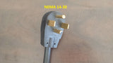 EasySplit 220™ #2 30A 240v Splitter 5ft. cable NEMA 14-30 (1996+), two 14-30 outlets with kWh/Watt/Volt/Amp meter