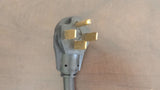 Electric Range Buddy #1 Custom 50A NEMA 14-50 2-way splitter, 3' 14-50 cable to two 14-50 outlets with kWh meter