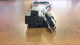 EVSE adapter to plug into common 15amp and 20amp 120 volt wall outlets, for 6-20P EVSE's - Adapter #105