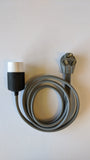 EasySplit 220™ Quadplex #10 30A 240v Splitter - modular input, to two 10-30 outlets and two 14-30 outlets with kWh meter, includes adapters #118 & 119