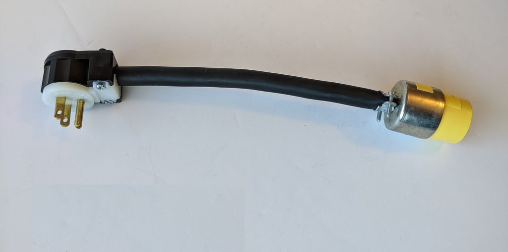 EVSE adapter to plug into common 15amp and 20amp 120 volt wall outlets